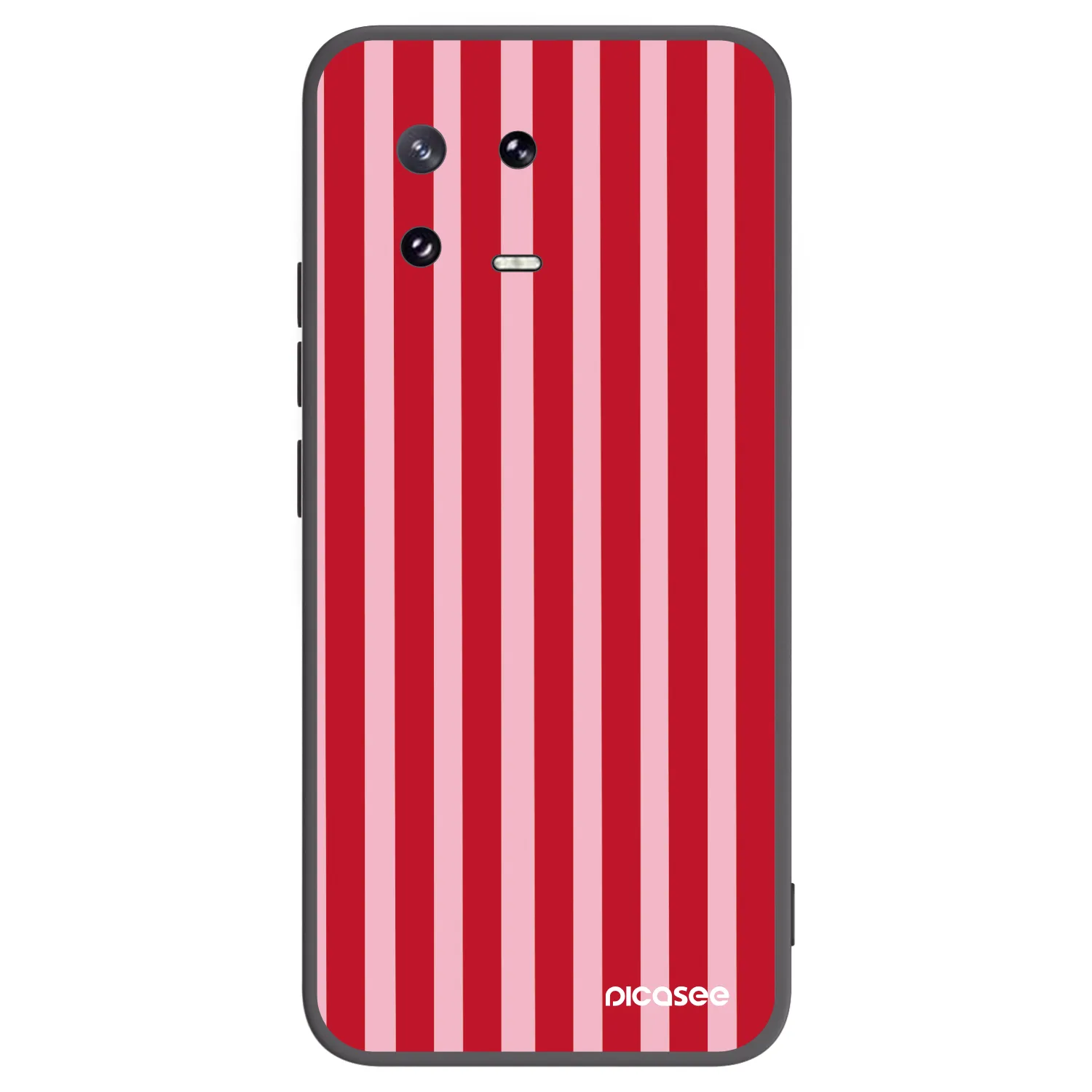 Picasee fekete szilikon tok az alábbi mobiltelefonokra Xiaomi 13 Pro - Lines red