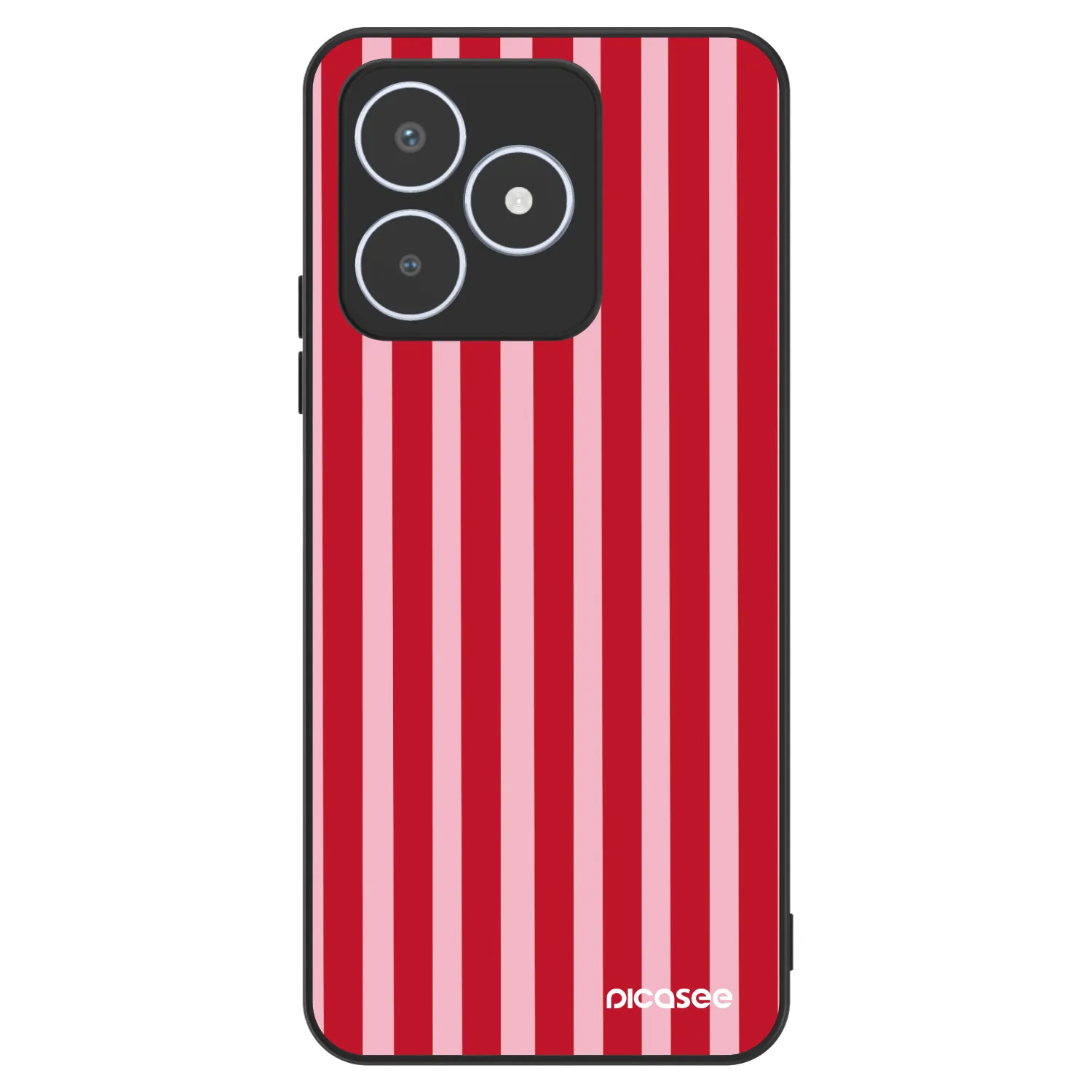Picasee ULTIMATE CASE Realme C53 - készülékre - Lines red