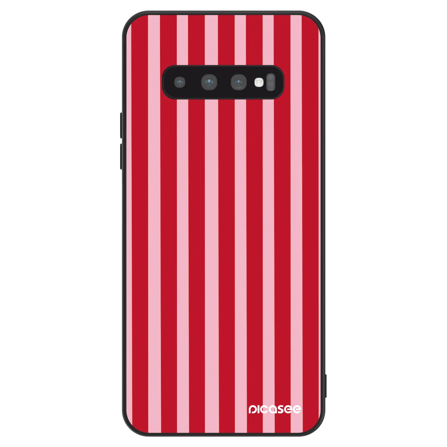 Picasee ULTIMATE CASE Samsung Galaxy S10 Plus G975 - készülékre - Lines red