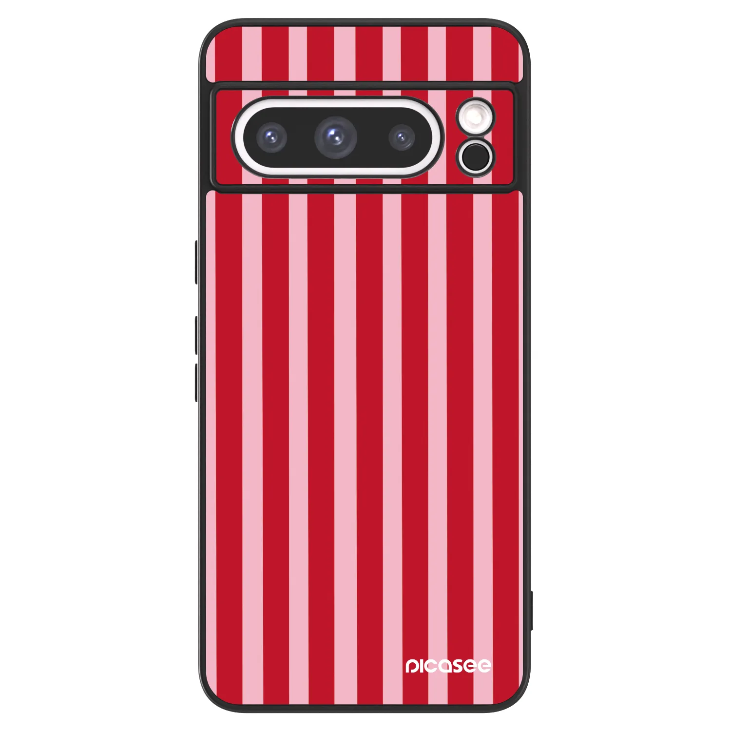 Picasee ULTIMATE CASE Google Pixel 8 Pro - készülékre - Lines red