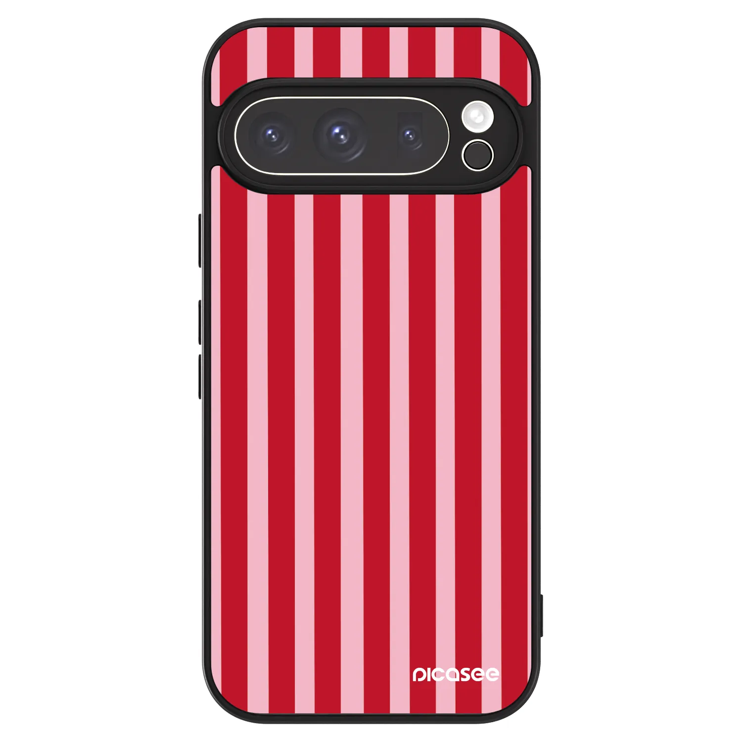 Picasee ULTIMATE CASE Google Pixel 9 Pro - készülékre - Lines red
