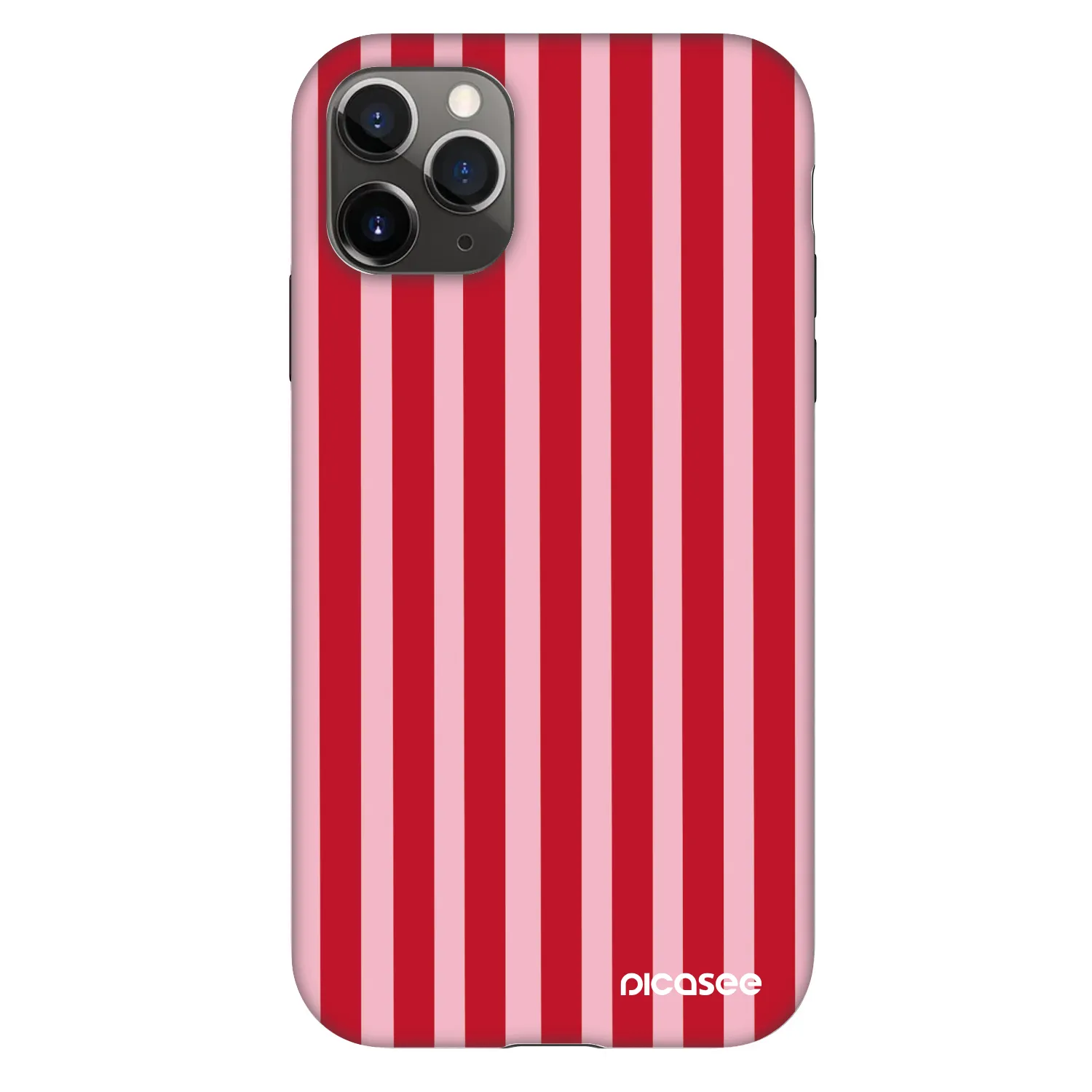 Picasee Fashion Case Apple iPhone 11 Pro - Lines red