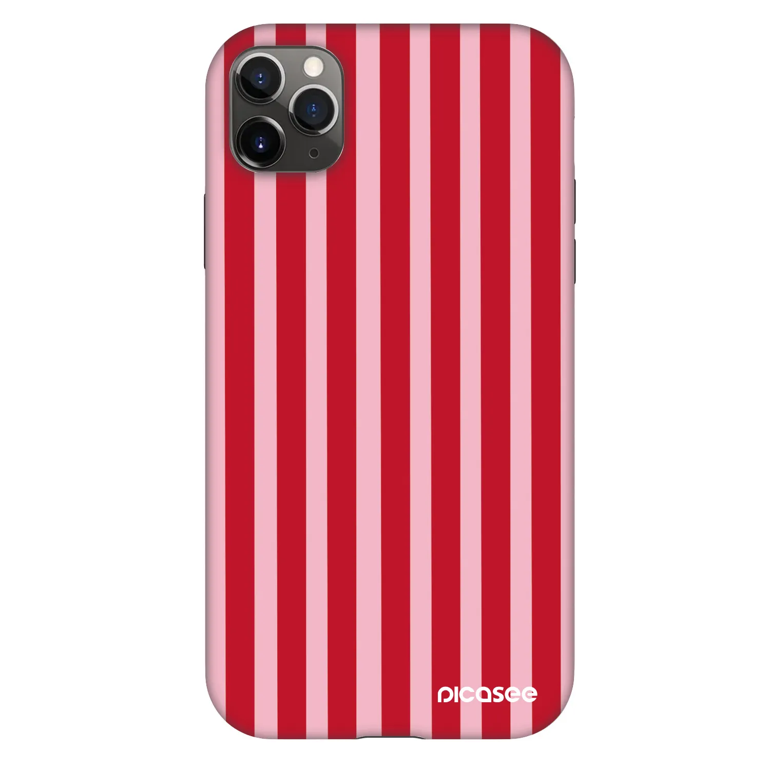 Picasee Fashion Case Apple iPhone 11 Pro Max - Lines red