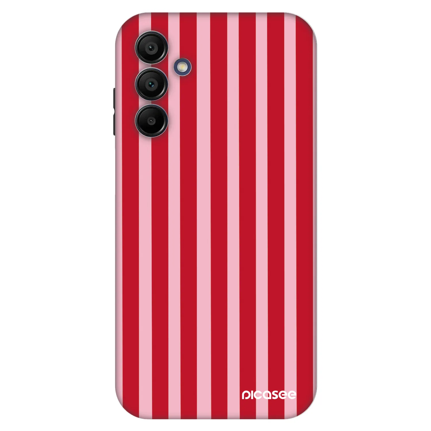 Picasee Fashion Case Samsung Galaxy A15 A155F 4G - Lines red