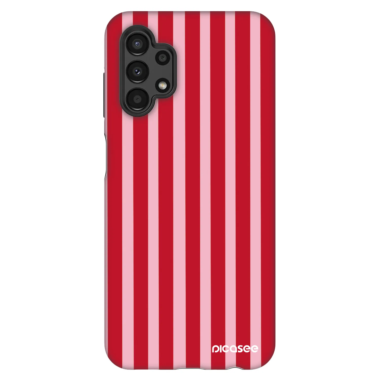 Picasee Fashion Case Samsung Galaxy A13 4G A135 - Lines red