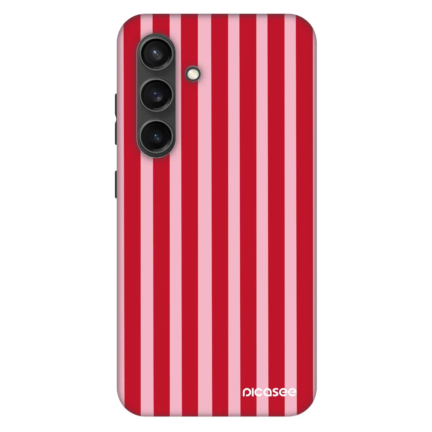 Picasee Fashion Case PowerShare pro Samsung Galaxy S24+ S926B 5G - Lines red