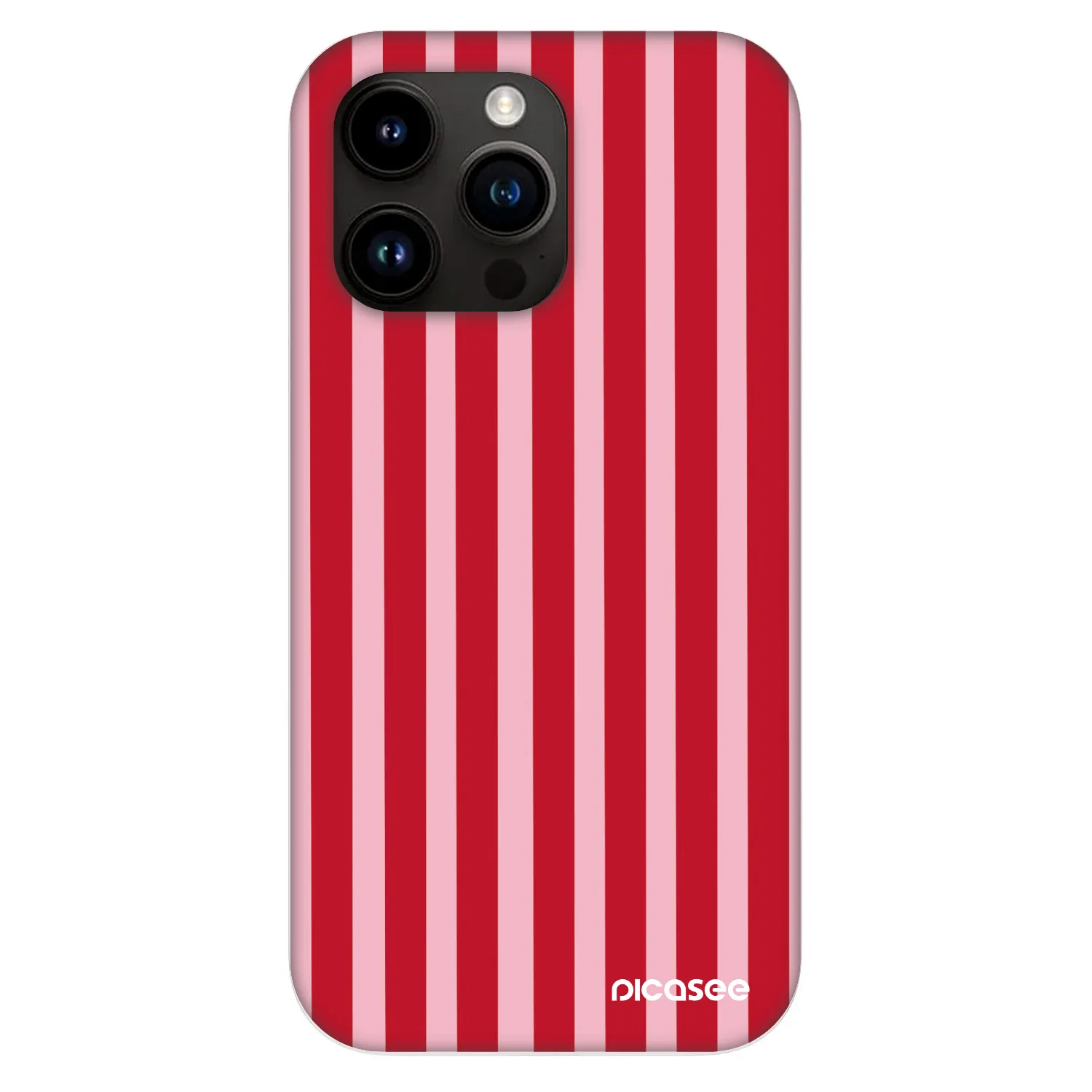 Picasee Fashion Case MagSafe Apple iPhone 13 Pro - Lines red