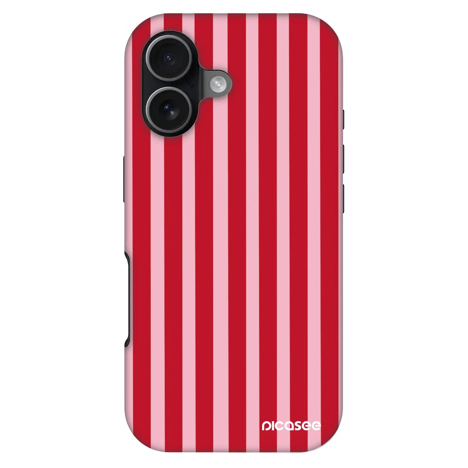 Picasee Fashion Case MagSafe Apple iPhone 17 - Lines red