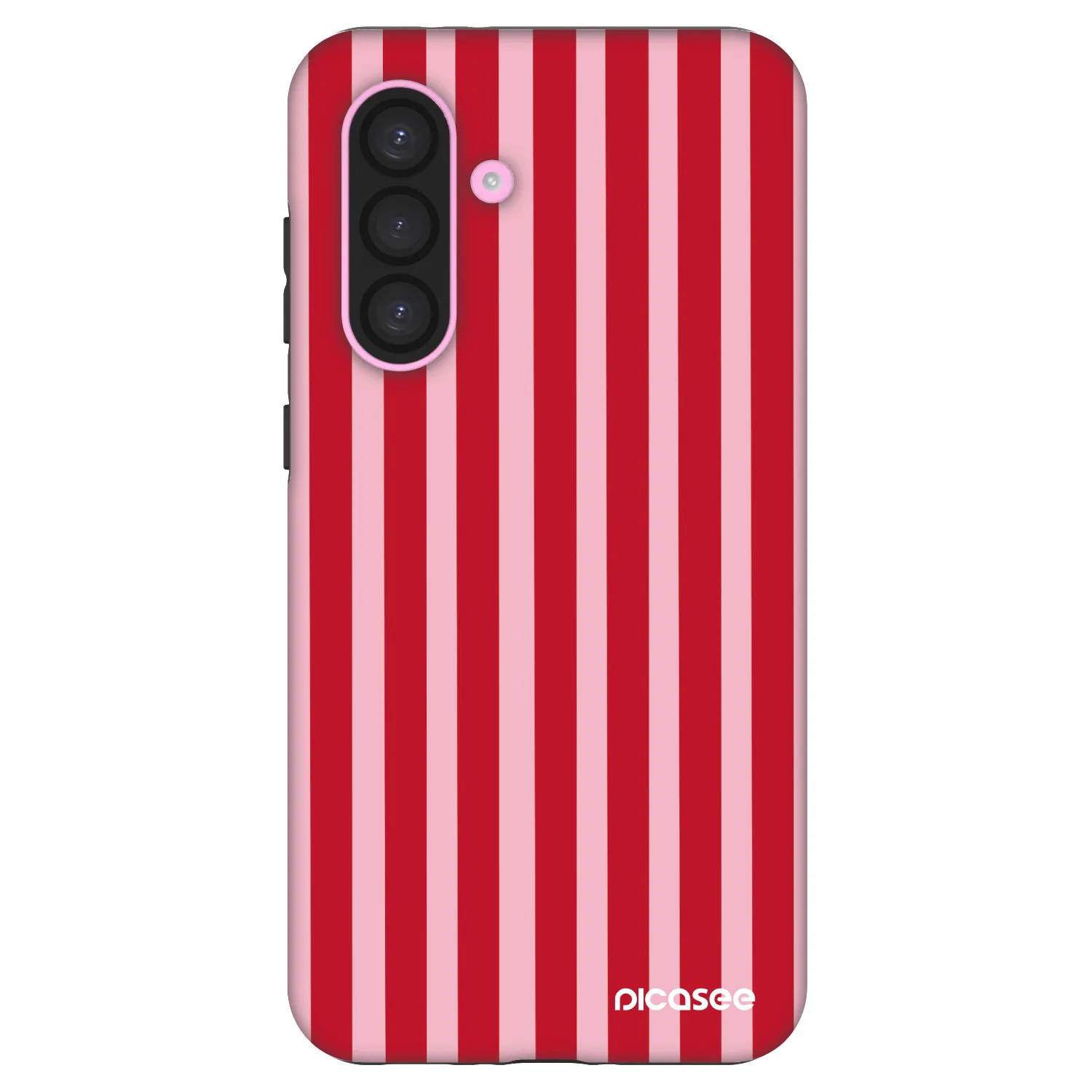 Picasee Fashion Case Samsung Galaxy A56 5G A566B - Lines red