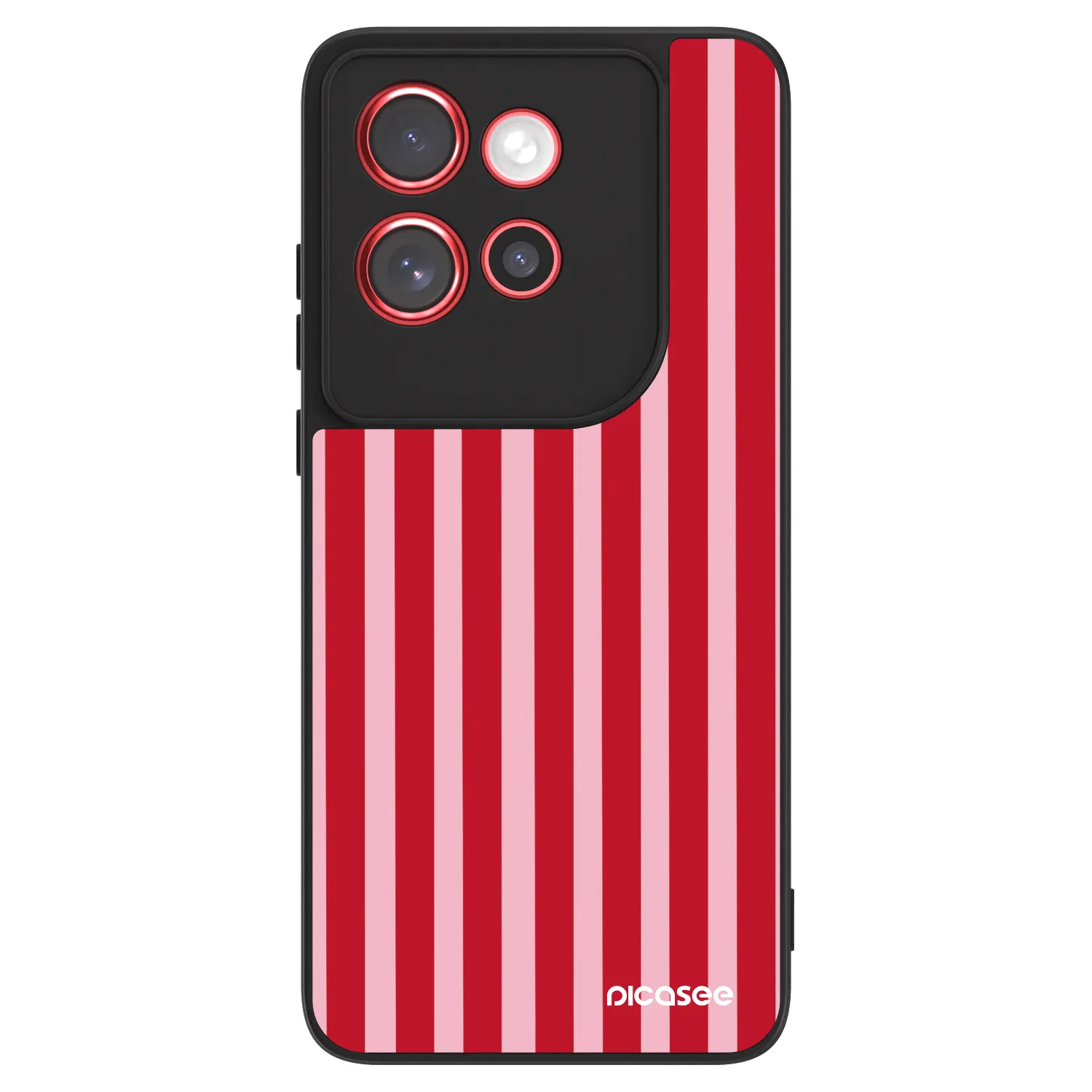 Picasee ULTIMATE CASE Motorola Edge 60 Neo 5G - készülékre - Lines red