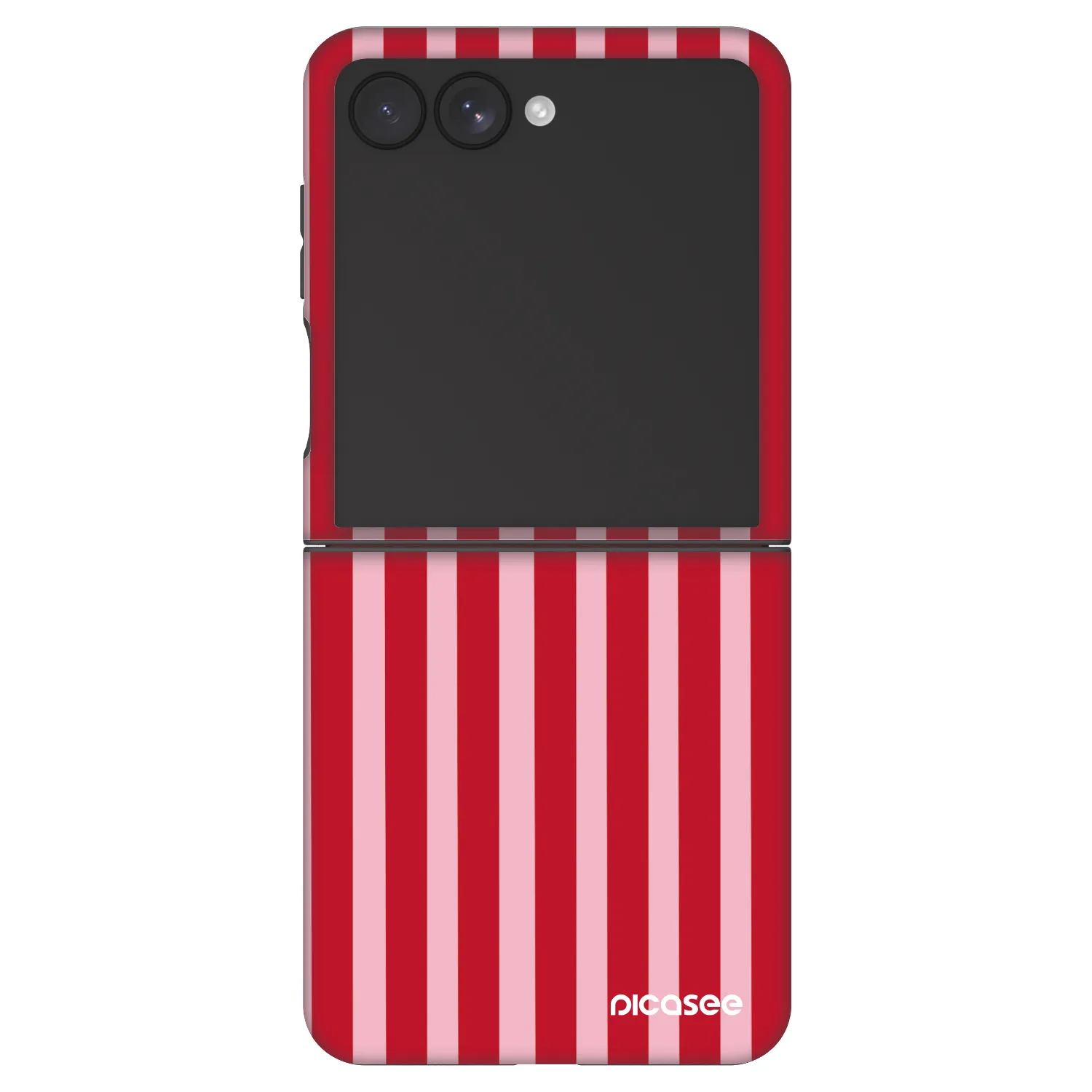 Picasee Fashion Case Samsung Galaxy Z Flip7 5G - Lines red