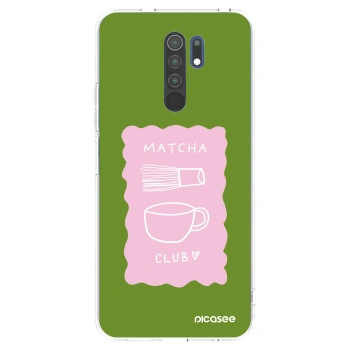 Picasee átlátszó szilikon tok az alábbi mobiltelefonokra Xiaomi Redmi 9 - Matcha club