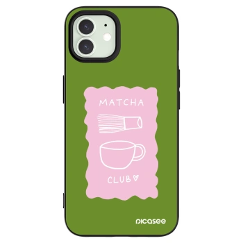 Picasee fekete szilikon tok az alábbi mobiltelefonokra Apple iPhone 12 - Matcha club