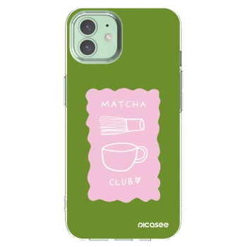 Picasee átlátszó szilikon tok az alábbi mobiltelefonokra Apple iPhone 12 Pro - Matcha club