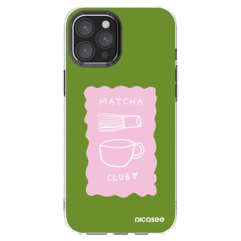 Picasee átlátszó szilikon tok az alábbi mobiltelefonokra Apple iPhone 12 Pro Max - Matcha club