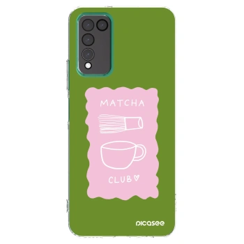 Picasee átlátszó szilikon tok az alábbi mobiltelefonokra Honor 10X Lite - Matcha club
