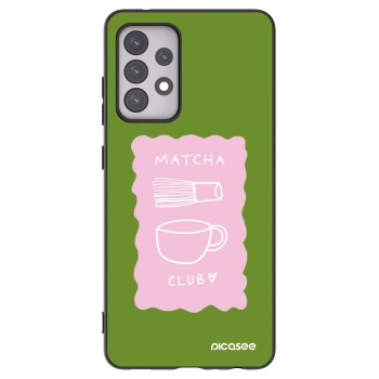 Picasee fekete szilikon tok az alábbi mobiltelefonokra Samsung Galaxy A52 5G A525F - Matcha club