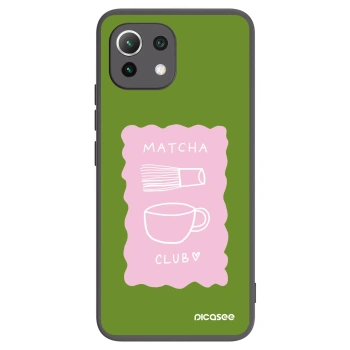Picasee fekete szilikon tok az alábbi mobiltelefonokra Xiaomi Mi 11 Lite - Matcha club