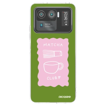 Picasee átlátszó szilikon tok az alábbi mobiltelefonokra Xiaomi Mi 11 Ultra - Matcha club