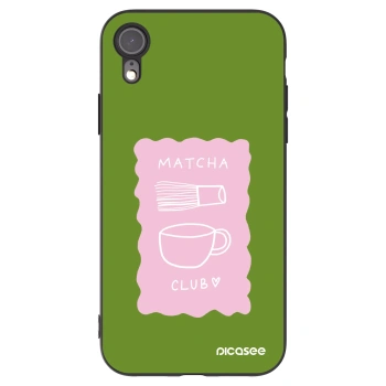 Picasee fekete szilikon tok az alábbi mobiltelefonokra Apple iPhone XR - Matcha club