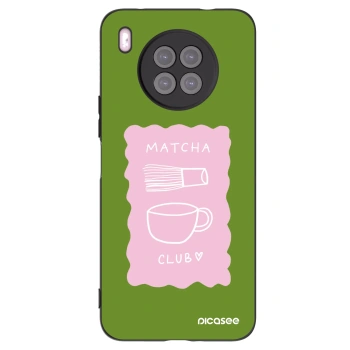 Picasee fekete szilikon tok az alábbi mobiltelefonokra Huawei Nova 8i - Matcha club