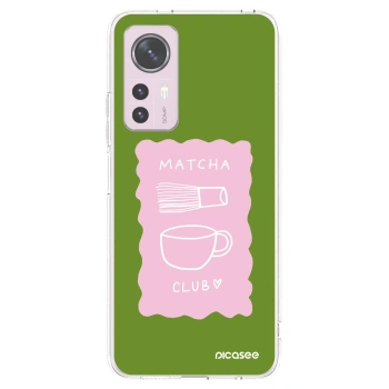Picasee átlátszó szilikon tok az alábbi mobiltelefonokra Xiaomi 12 - Matcha club