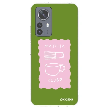 Picasee átlátszó szilikon tok az alábbi mobiltelefonokra Xiaomi 12 Pro - Matcha club