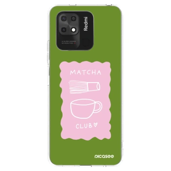 Picasee átlátszó szilikon tok az alábbi mobiltelefonokra Xiaomi Redmi 10C - Matcha club