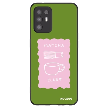 Picasee fekete szilikon tok az alábbi mobiltelefonokra OPPO A94 5G - Matcha club