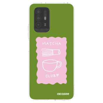 Picasee átlátszó szilikon tok az alábbi mobiltelefonokra OPPO A94 5G - Matcha club