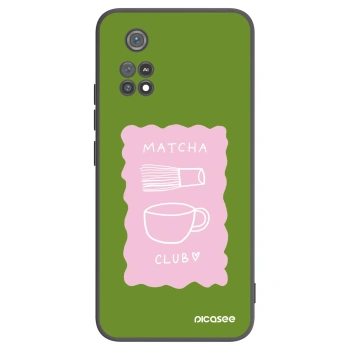 Picasee fekete szilikon tok az alábbi mobiltelefonokra Xiaomi Poco M4 Pro - Matcha club