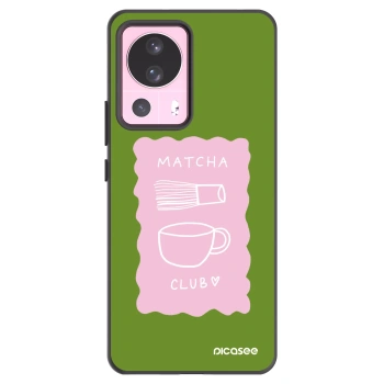 Picasee fekete szilikon tok az alábbi mobiltelefonokra Xiaomi 13 Lite - Matcha club