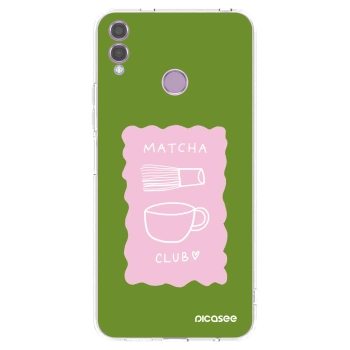 Picasee átlátszó szilikon tok az alábbi mobiltelefonokra Honor 8X - Matcha club