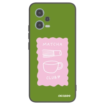 Picasee fekete szilikon tok az alábbi mobiltelefonokra Xiaomi Redmi Note 12 5G - Matcha club