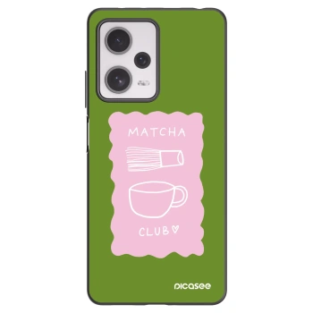 Picasee fekete szilikon tok az alábbi mobiltelefonokra Xiaomi Redmi Note 12 Pro+ 5G - Matcha club