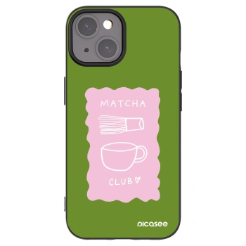 Picasee fekete szilikon tok az alábbi mobiltelefonokra Apple iPhone 15 - Matcha club