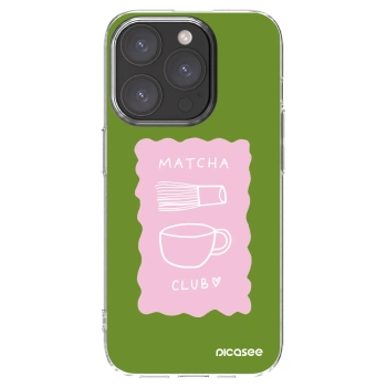 Picasee átlátszó szilikon tok az alábbi mobiltelefonokra Apple iPhone 15 Pro - Matcha club