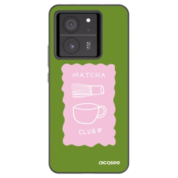 Picasee fekete szilikon tok az alábbi mobiltelefonokra Xiaomi 13T Pro - Matcha club