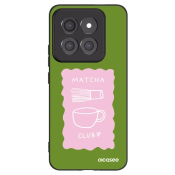 Picasee fekete szilikon tok az alábbi mobiltelefonokra Xiaomi 14 Pro - Matcha club