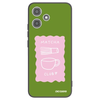 Picasee fekete szilikon tok az alábbi mobiltelefonokra Xiaomi Redmi 12 5G - Matcha club