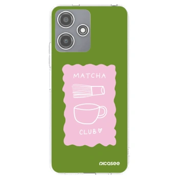 Picasee átlátszó szilikon tok az alábbi mobiltelefonokra Xiaomi Redmi 12 5G - Matcha club