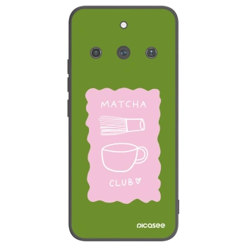 Picasee fekete szilikon tok az alábbi mobiltelefonokra Realme 11 Pro+ - Matcha club