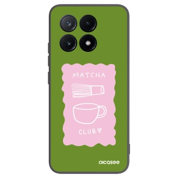 Picasee fekete szilikon tok az alábbi mobiltelefonokra Xiaomi Poco X6 Pro - Matcha club