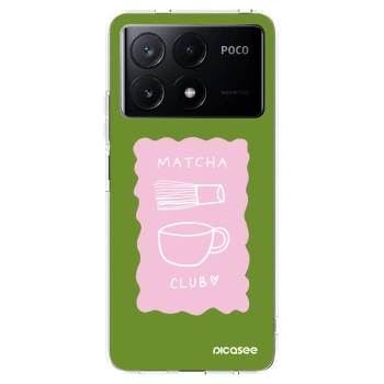 Picasee átlátszó szilikon tok az alábbi mobiltelefonokra Xiaomi Poco X6 Pro - Matcha club