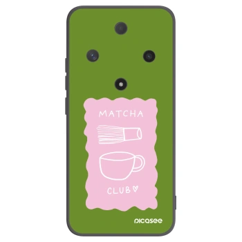 Picasee fekete szilikon tok az alábbi mobiltelefonokra Honor Magic6 Lite 5G - Matcha club