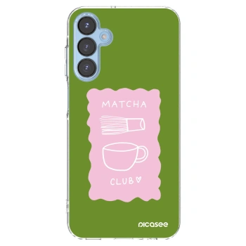 Picasee átlátszó szilikon tok az alábbi mobiltelefonokra Samsung Galaxy A15 A156B 5G - Matcha club