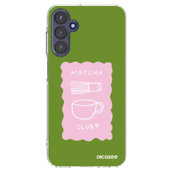 Picasee átlátszó szilikon tok az alábbi mobiltelefonokra Samsung Galaxy A15 A155F 4G - Matcha club