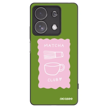 Picasee fekete szilikon tok az alábbi mobiltelefonokra Xiaomi Redmi Note 13 Pro 4G - Matcha club