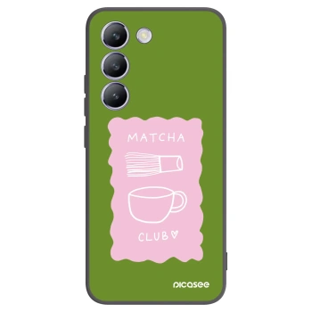 Picasee fekete szilikon tok az alábbi mobiltelefonokra Vivo V40 SE 5G - Matcha club