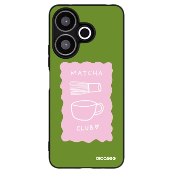 Picasee fekete szilikon tok az alábbi mobiltelefonokra Xiaomi Redmi 13 4G - Matcha club